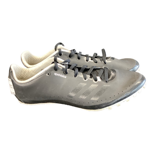 Vist Large View of Product Image Which is Used Adidas Track & Field Cleats Adult Black Senior 9