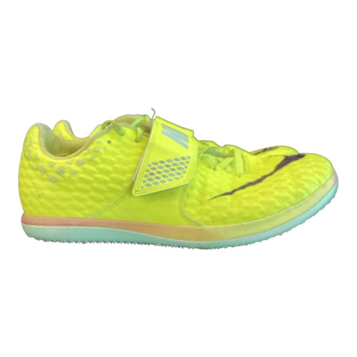 Vist Large View of Product Image Which is Used Nike Track & Field Cleats Adult Optic Yellow Senior 9