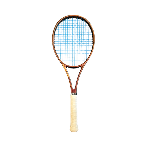 Vist Large View of Product Image Which is Used Wilson PRO STAFF V14 Adult Tennis Racquet  4 3/8"