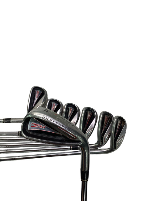Vist Large View of Product Image Which is Used Adams Golf RPM UNDERCUT OS Mens Iron Set RH 4I-PW