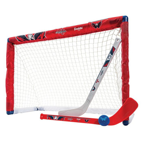 Vist Large View of Product Image Which is Franklin NHL Mini Goal Set Washington Capitals #12442F06