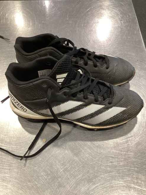 Vist Large View of Product Image Which is Used Adidas BASEBALL CLEATS BLACK BB/SB Cleats Black Senior 7