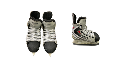 Vist Large View of Product Image Which is Used Bauer VAPOR IX Youth Hockey Skate Youth 08.0