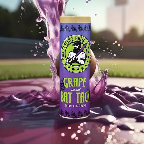 Vist Large View of Product Image Which is New BALLPLAYERSBALM BAT TACK GRAPE