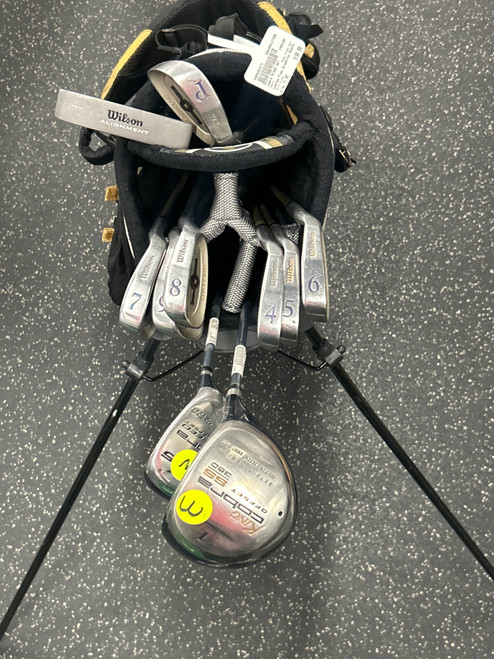 Vist Large View of Product Image Which is Used Cobra MIXED SET Womens Package Set RH Black 11 Piece