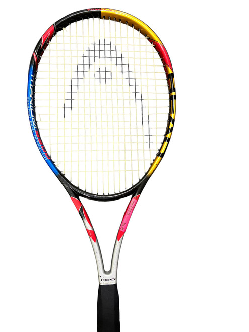 Vist Large View of Product Image Which is Used Head TITANIUM 5300 Adult Tennis Racquet Black 4 5/8"