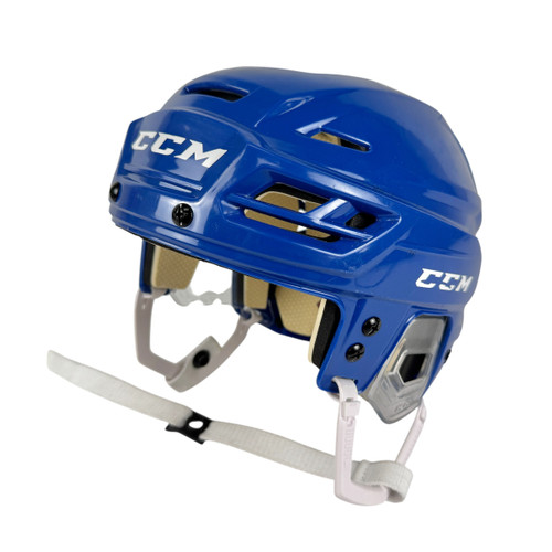 Vist Large View of Product Image Which is Used CCM TACKS 110 Hockey Helmet Royal Blue SM