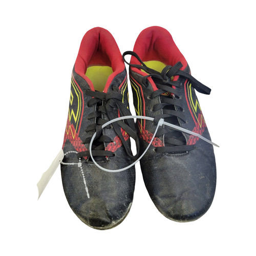 Vist Large View of Product Image Which is Used Lotto Soccer Cleats Black Senior 7