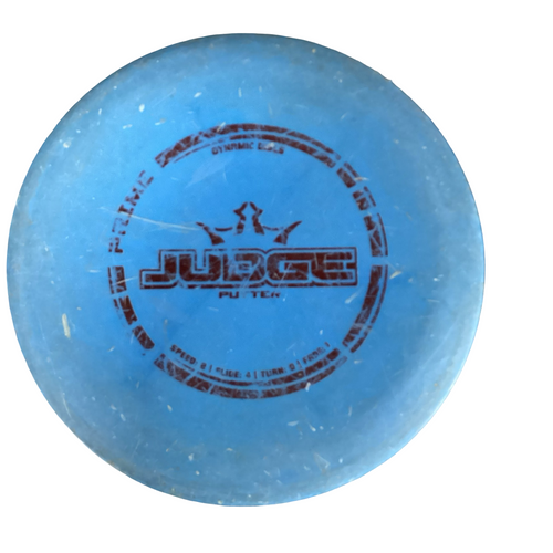 Vist Large View of Product Image Which is Used Dynamic Discs JUDGE Disc Golf Putter Royal Blue