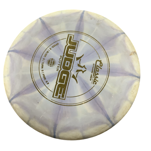 Vist Large View of Product Image Which is Used Dynamic Discs JUDGE Disc Golf Putter White