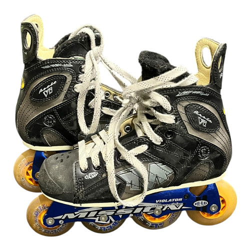 Vist Large View of Product Image Which is Used Mission Roller Hockey Skates Black Senior 5