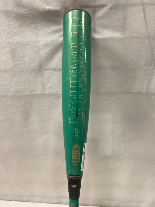 Vist Large View of Product Image Which is Used Louisville Slugger META SLMTX10L-23 BB/SB USSSA 2 3/4 Bat Green 30"