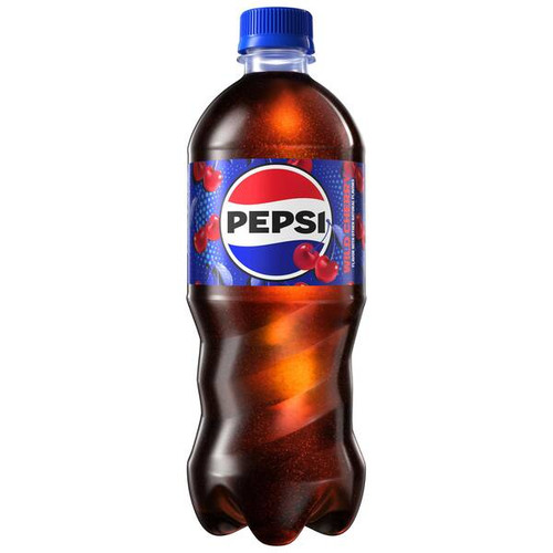 Vist Large View of Product Image Which is New Pepsi - Cherry 20 oz
