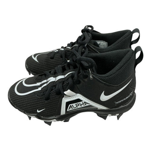 Vist Large View of Product Image Which is Used Nike ALPHA MENACE 3 SHARK Youth FB Cleats Black Youth 12.0