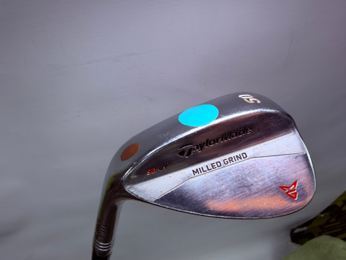 Vist Large View of Product Image Which is Used Taylormade MILLED GRIND 50 DEGREE Golf Wedge Mens LH 50 Degree