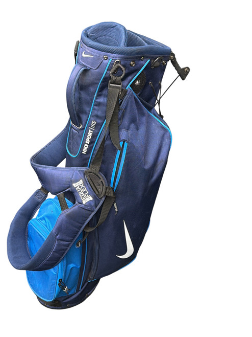 Vist Large View of Product Image Which is Used Nike NIKE SPORT LITE Mens Stand Bag Royal Blue
