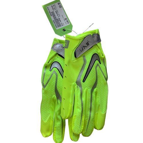 Vist Large View of Product Image Which is Used Nike VAPOR X GLOVES FB Gloves Neon Green SM