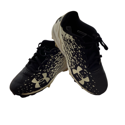 Vist Large View of Product Image Which is Used Under Armour BB RUBBER SZ 13K BB/SB Cleats Black Youth 13.0