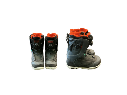 Vist Large View of Product Image Which is Used K2 RYKER SNOWBOARD BOOTS Mens Snowboard Boots Black Senior 9.5