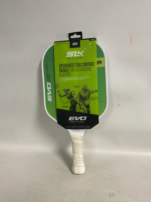 Vist Large View of Product Image Which is New Selkirk EVO CONTROL Pickleball Racquet Green