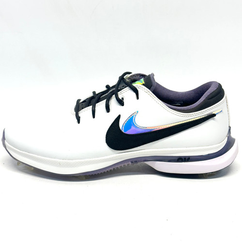 Vist Large View of Product Image Which is Used Adidas TOUR 360 Mens Golf Shoes White And Black Senior 9