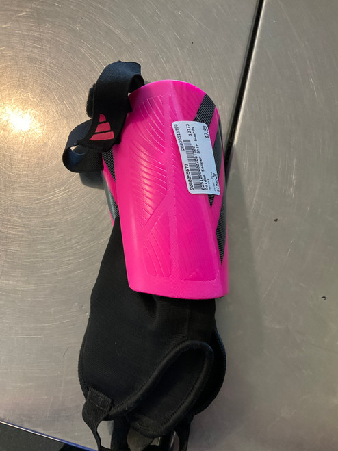 Vist Large View of Product Image Which is Used Adidas Soccer Shin Guards Junior Pink Junior