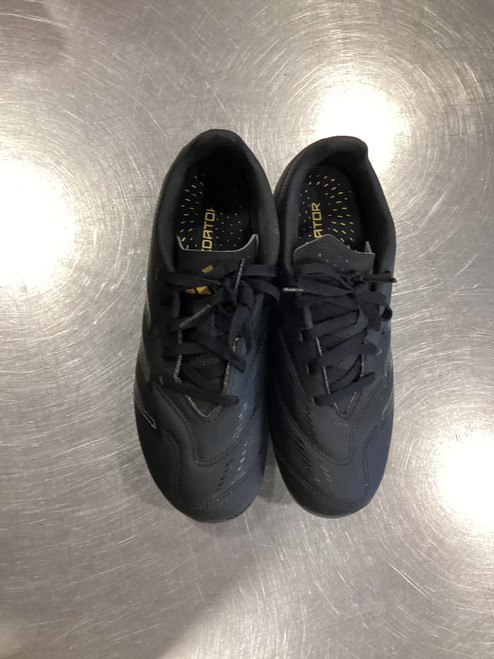 Vist Large View of Product Image Which is Used Adidas Soccer Cleats Black Junior 04