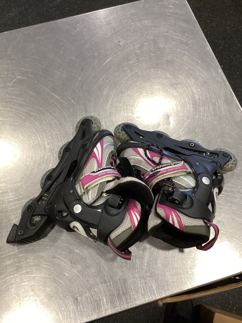 Vist Large View of Product Image Which is Used Schwinn CHALLENGE SERIES Senior Aggressive Skates Pink Senior 4