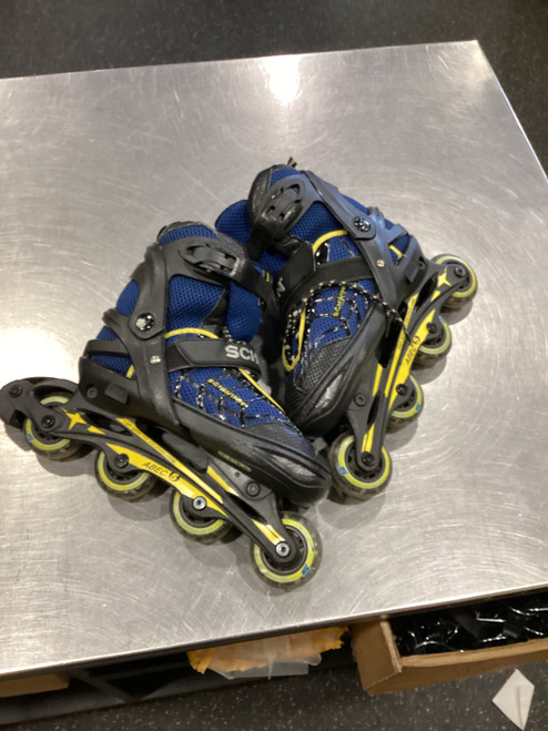 Vist Large View of Product Image Which is Used Schwinn SC-BIB-L Senior Aggressive Skates Royal Blue Senior 5