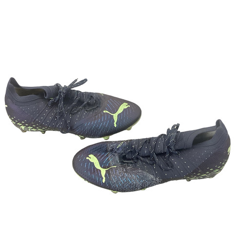 Vist Large View of Product Image Which is Used Puma Soccer Cleats Navy Blue Senior 8