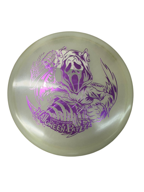 Vist Large View of Product Image Which is Used Discraft LE HALLOWEEN BUZZZ Disc Golf Mid Range None 177g