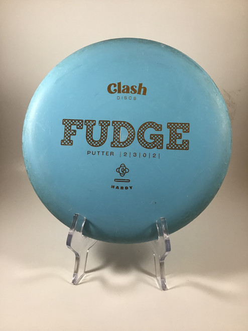 Vist Large View of Product Image Which is Used Clash Discs HARDY FUDGE Disc Golf Putter Royal Blue 174g