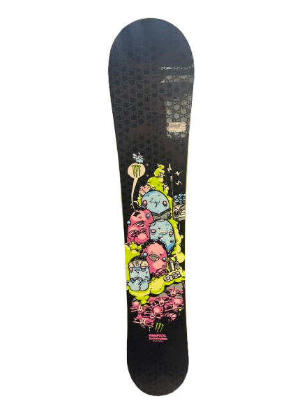 Vist Large View of Product Image Which is Used OMATIC LOVIE VITO Womens Snowboard Only Black 152 cm