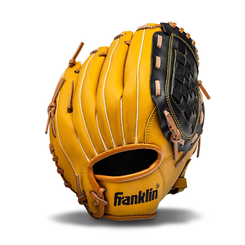 Vist Large View of Product Image Which is New Franklin Field Master Baseball Glove Blonde/Black- 10.5" Right Hand Throw