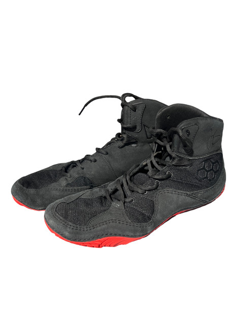 Vist Large View of Product Image Which is Used Rudis Wrestling Shoes Black Senior 10