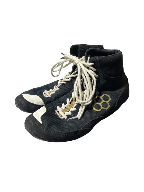 Vist Large View of Product Image Which is Used Rudis Wrestling Shoes Black Senior 11