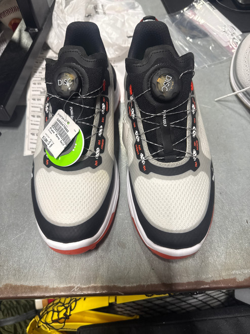 Vist Large View of Product Image Which is Used Puma Mens Golf Shoes White Senior 9