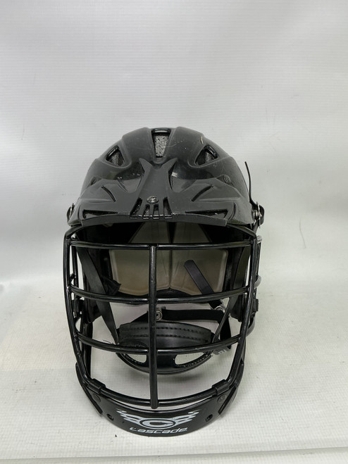 Vist Large View of Product Image Which is Used Cascade CS Lacrosse Helmet Black S/M