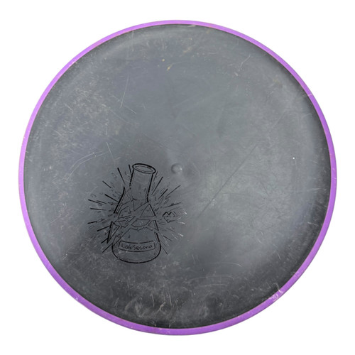 Vist Large View of Product Image Which is Used Axiom LAB SECOND PIXEL Disc Golf Putter Purple 172g