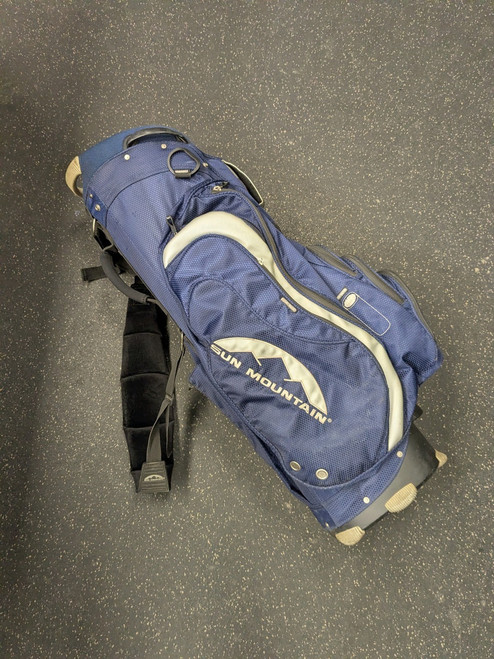 Vist Large View of Product Image Which is Used Sun Mountain BAG Mens Cart Bag Navy Blue