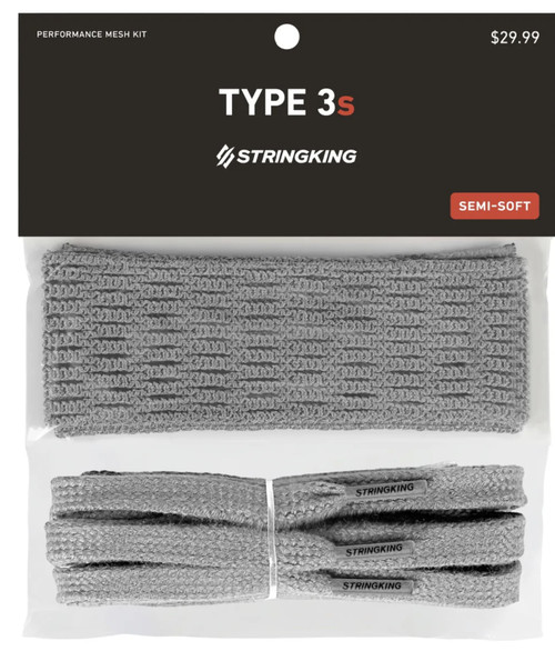 Vist Large View of Product Image Which is New String King TYPE 3S MESH KIT LAX Mesh Other Grey