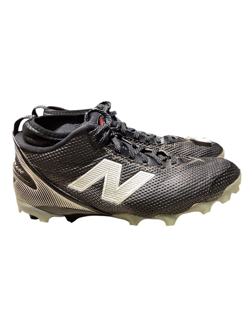 Vist Large View of Product Image Which is Used New Balance LAX Cleats Mens Black Senior 11