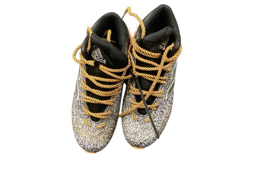 Vist Large View of Product Image Which is Used Adidas ADIDAS BB/SB Cleats Grey Youth 06.0