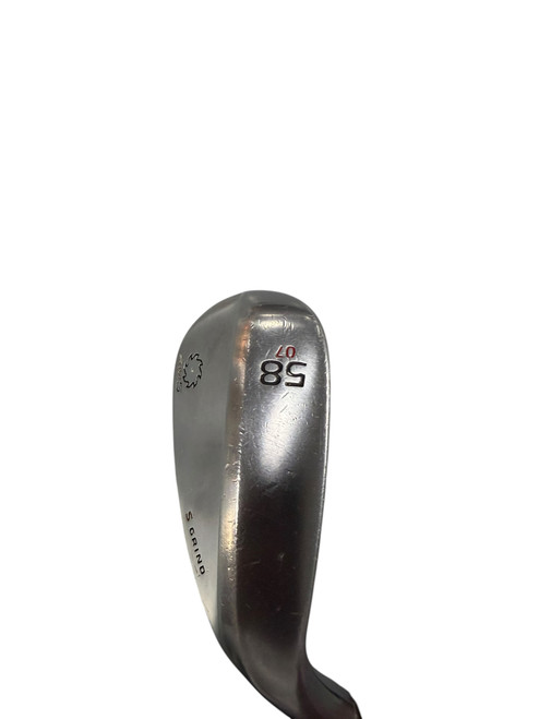 Vist Large View of Product Image Which is Used Titleist SM5 S GRIND Golf Wedge Mens RH 58 Degree