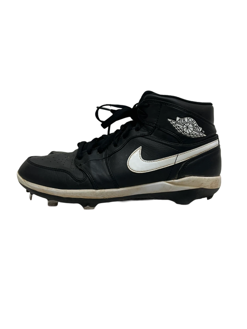 Vist Large View of Product Image Which is Used Jordan 1 Retro Mens 9 Baseball Cleats Black 