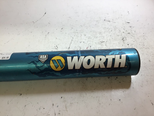 Vist Large View of Product Image Which is Used Worth MAYHEM BB/SB Fastpitch Bat 32"