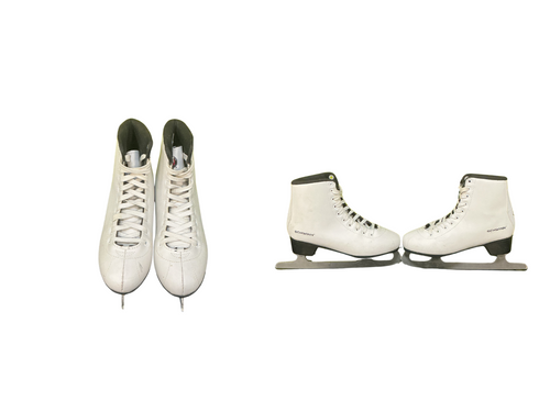 Vist Large View of Product Image Which is Used Schwinn FIGURE SKATE WomensFigure Skate White Senior 5