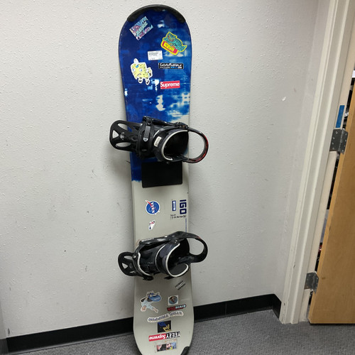 Vist Large View of Product Image Which is Used Salomon SNOWBOARD Mens Board/Bindings Royal Blue 160 cm