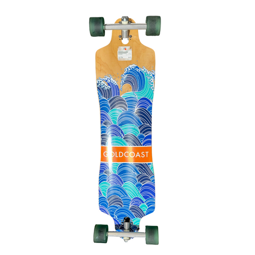 Vist Large View of Product Image Which is Used GOLDCOAST Longboard Black Long