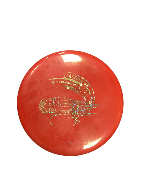 Vist Large View of Product Image Which is Used Latitude 64 ANCHOR Disc Golf Driver Red